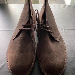 Clarks Suede Leather Boots 13 - NEW